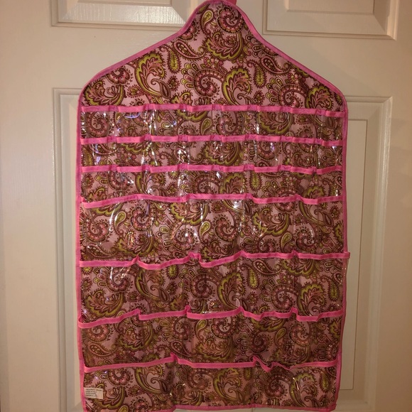 Hanging jewelry organizer NWT perfect for staying organized double-sided - Picture 2 of 13